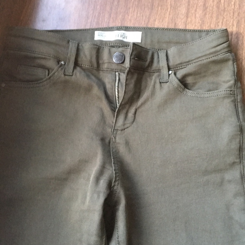 Top shop Leigh moto size 26 skinny pants